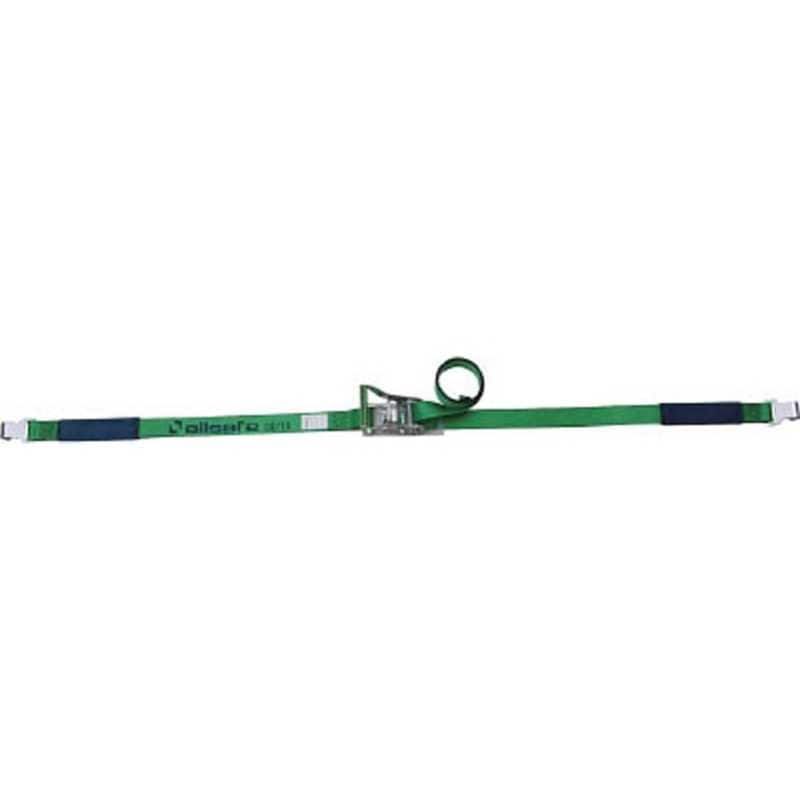 オールセーフ　ベルト荷締機 ラチェット式フラットフック仕様(重荷重)　R5FH15