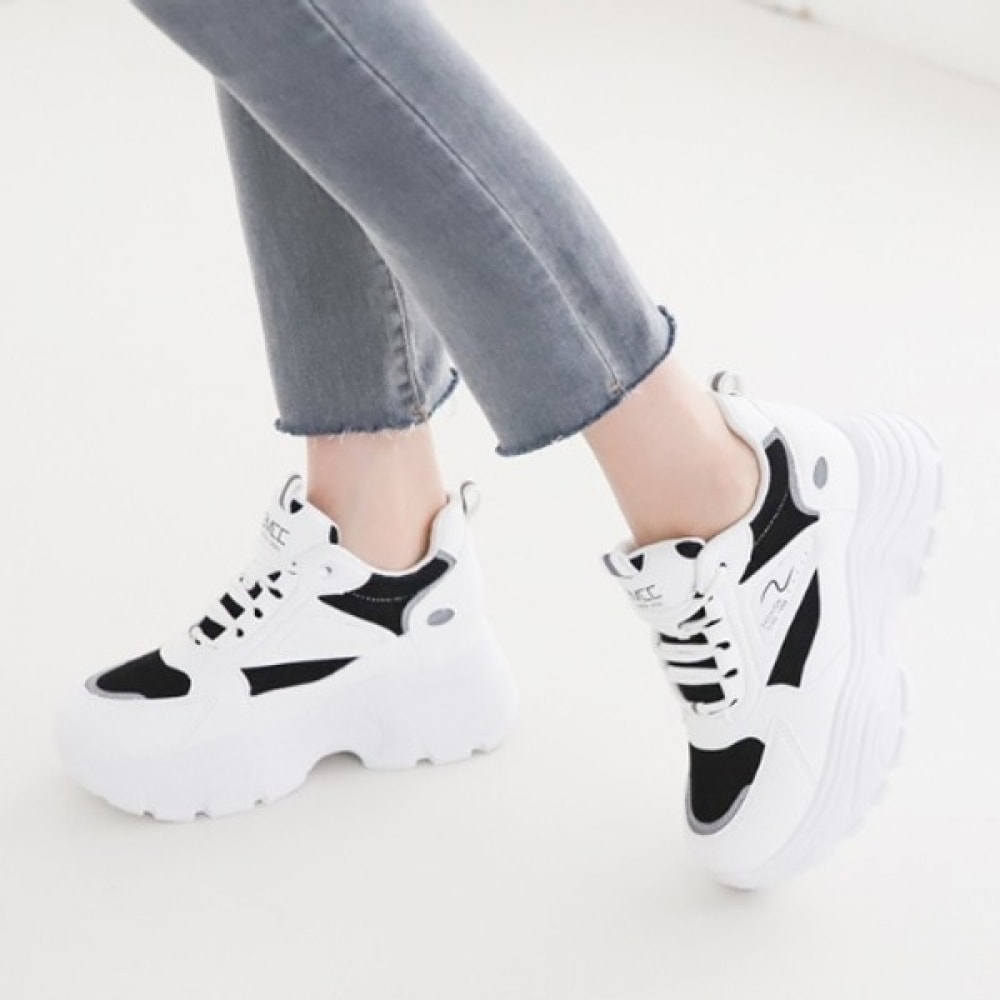 [ニーナズパリ] 5cmチャンキーハイラインスニーカー