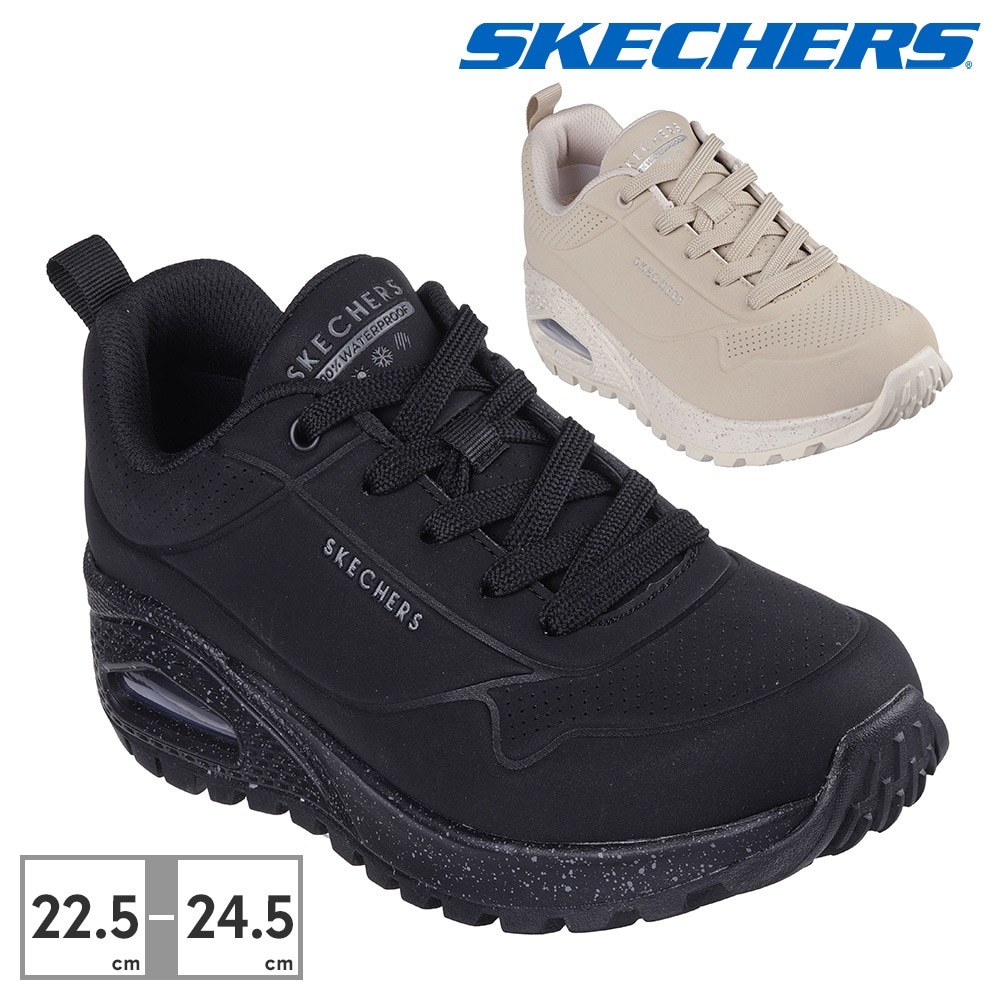 スケッチャーズ スニーカー レディース ウノ ラギッド スポッテッド テレイン 177164 SKECHERS Uno Rugged Spotted Terrain エアソール 防水