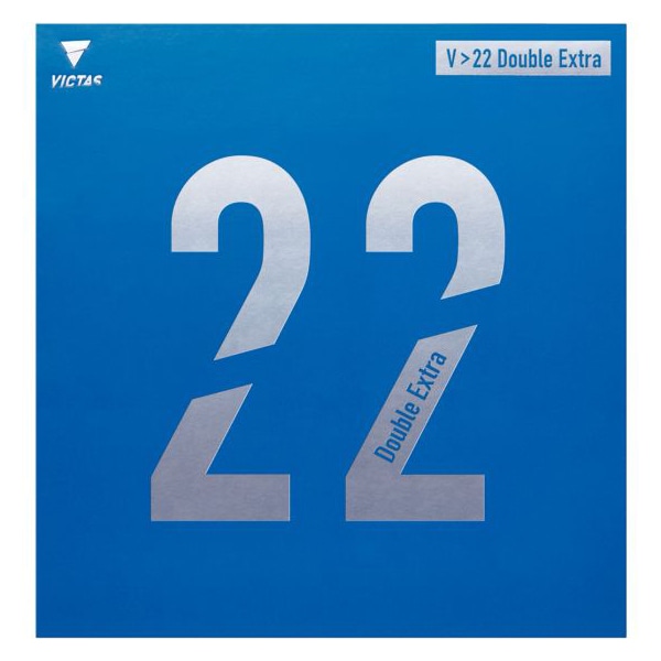 VICTAS V22 ダブルエキストラ レッド MAX [卓球ラバー]