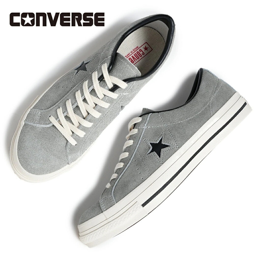 CONVERSE コンバース ONE STAR J SUEDE ワンスター スエード スニーカー MADE IN JAPAN GREY ( グレー 日本製 ローテク メンズ レディース 3370250