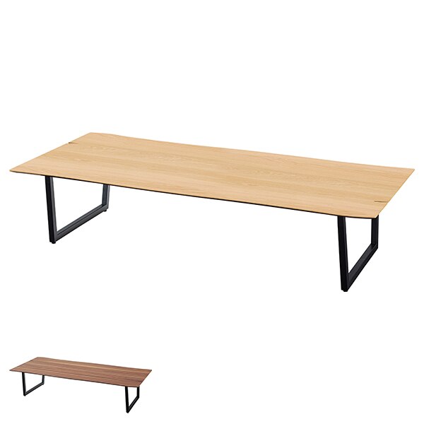 座卓 ローテーブル 木天板 ミニマルデザイン Luca 幅180cm