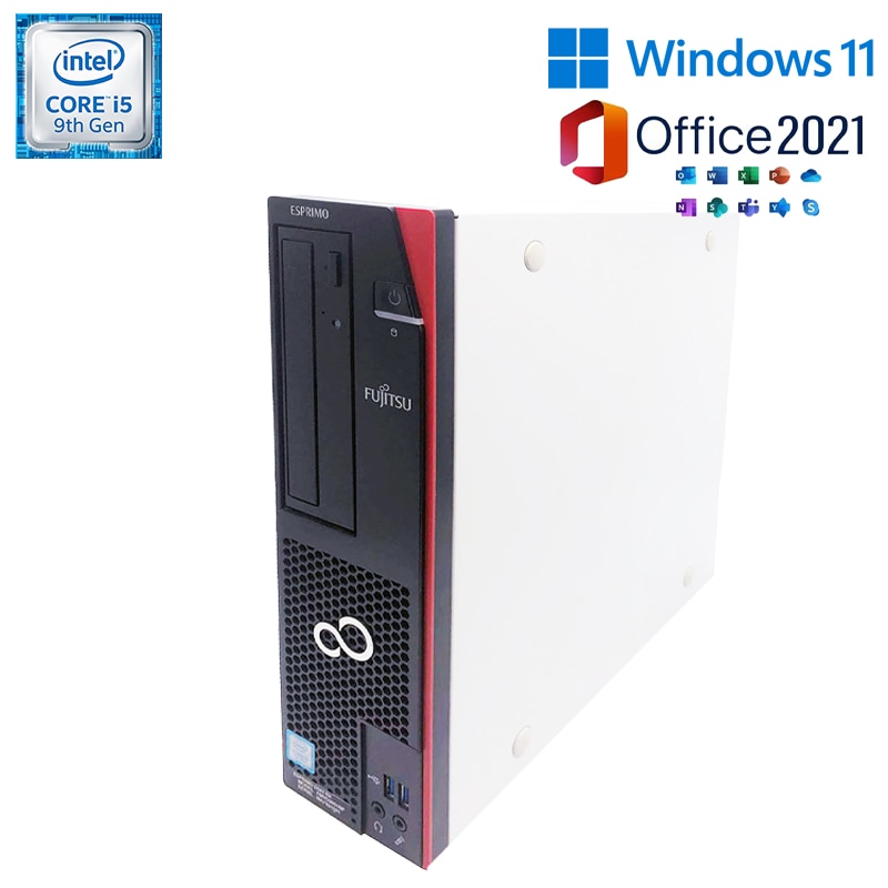 第九世代Corei5 新品 SSD512GB メモリ16GB MSoffice2021 Windows11 DVD-ROM 無線 USB3.0 D588 デスクトップPC 中古PC 中古パソコン