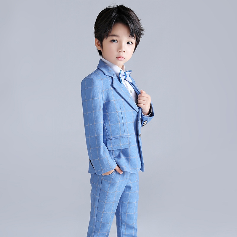 ボーイズドレス 2024 秋冬スリーピーススーツボーイズピアノステージホストス