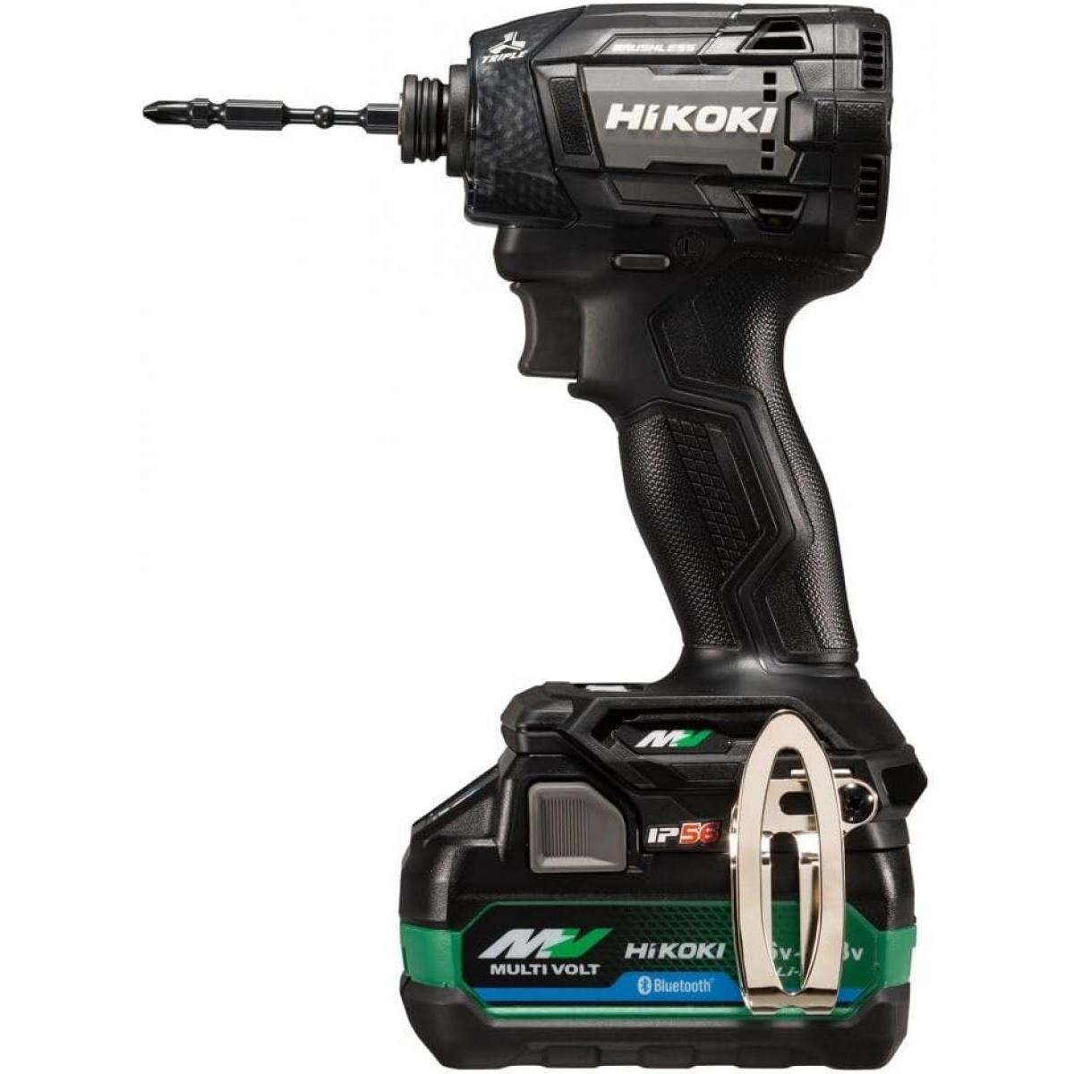 【在庫有・即納】【30台限定特価】HiKOKI(ハイコーキ)【2024年モデル】36V 充電式 インパクトドライバ ストロングブラック 2ポート充電器 WH36DD(2XHBSZ) 31,707円