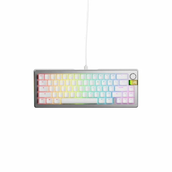 GLO-KB-GMMK3-PRO-65-PB-HE-W-SIL-US シルバー ゲーミングキーボード 有線 (英語配列 65キー)