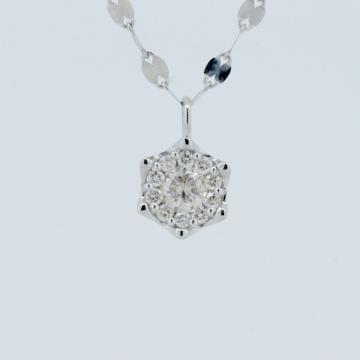 1円 Pt850 ネックレス ダイヤモンド 0.31ct 3.89g EG0403 【公式通販】