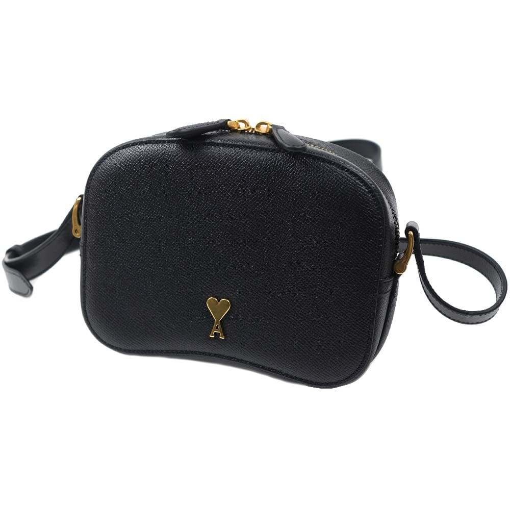 アミ ショルダーバッグ レディース 斜め掛け 肩掛け ブラック NOIR Ami BLACK/VIBRATED ULL162.AL0036 0015 ULL162-AL0036-0015 46,200円