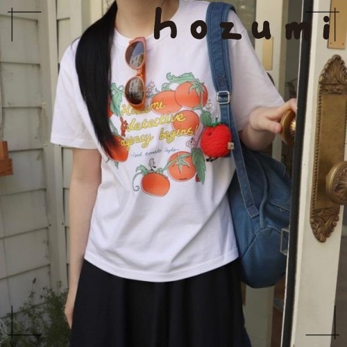 hozumi 半袖Tシャツ finding tomato t shirt 韓国雑貨 可愛い インテリア