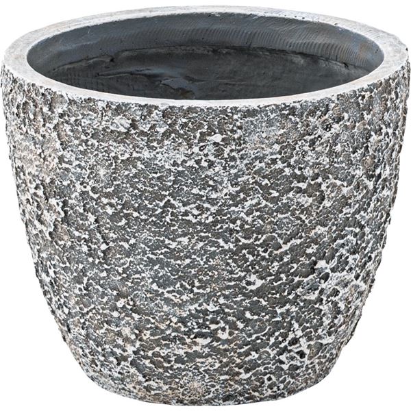 鉢カバー プランターカバー 約幅25x奥行25x高さ20cm グレー グリーンベース 完成品 リビング 店舗 インテリア家具