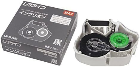 マックス レタツイン インクリボン 黒 50m巻 LM-IR340B 00006638 【まとめ買い3個セット】