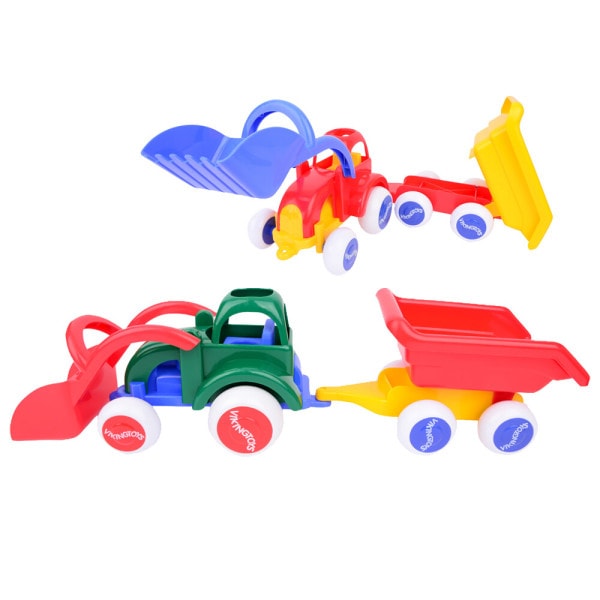 VT / ジャンボトラクター+トレーラーセット 自動車 ベビー おもちゃ