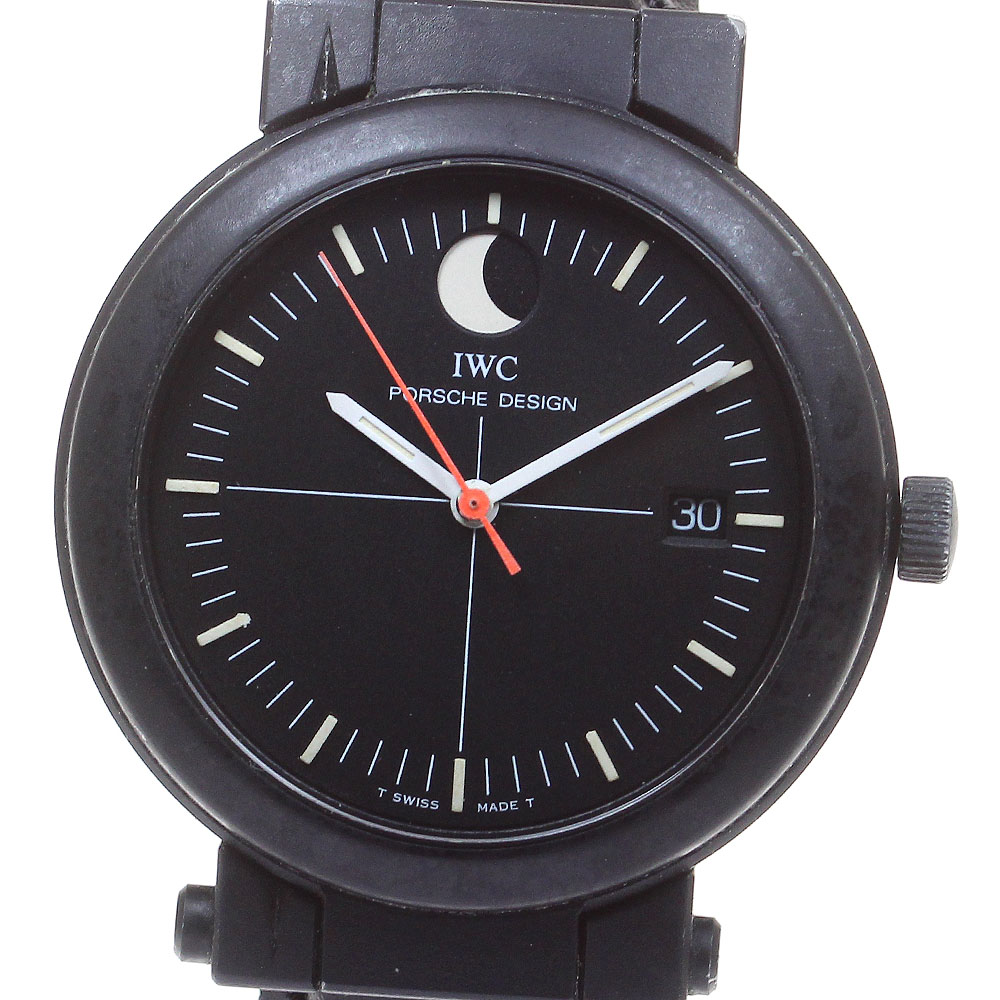 ポルシェデザイン Porsche Design 3551 ムーンフェイズ デイト 自動巻き メンズ _816862【中古】 207,400円