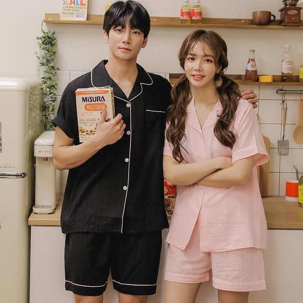 フィエスタ メンズ レディース サマー パジャマ ホームウェア 上下