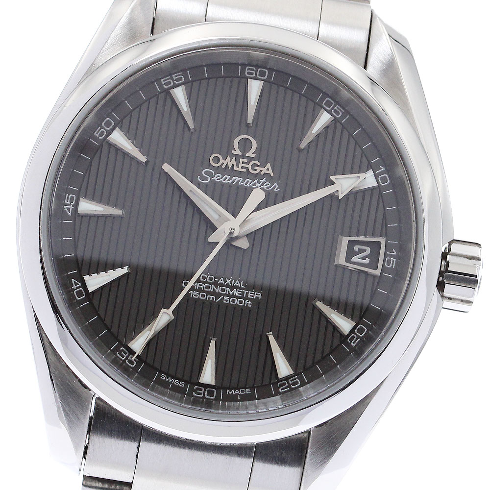 オメガ OMEGA 231.10.39.21.06.001 シーマスター アクアテラ デイト 自動巻き メンズ 良品 _877736【中古】 466,900円