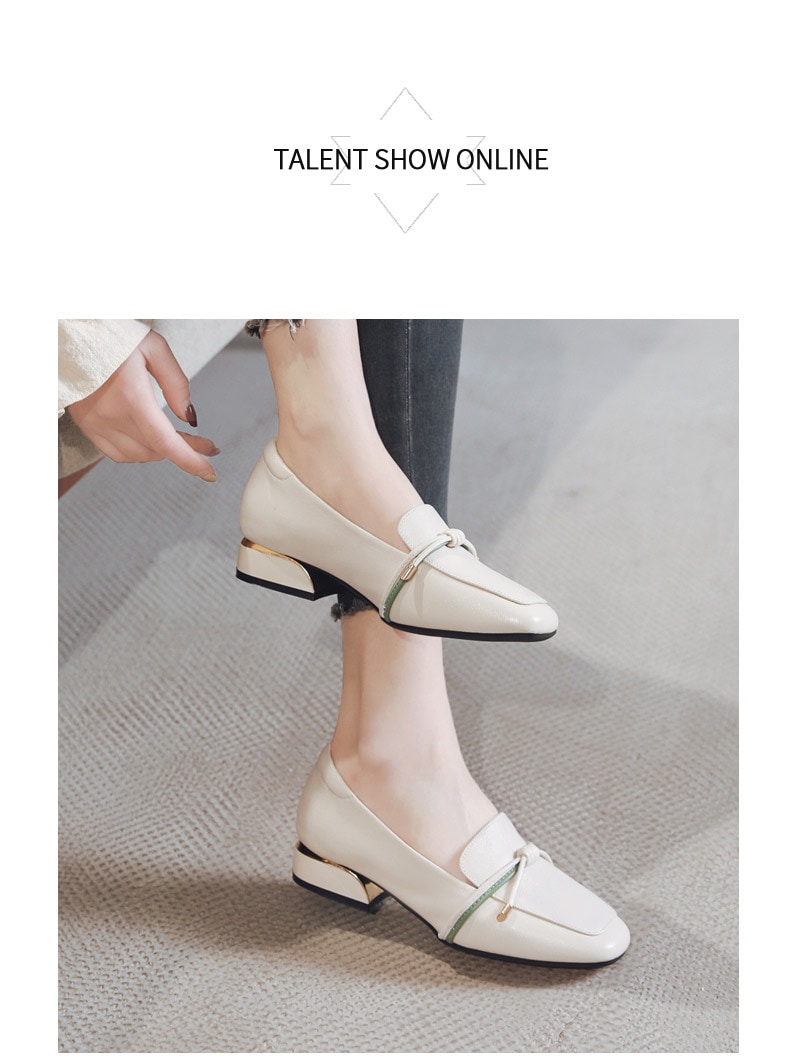 2024新作3CMヒールやわらかいローファーシューズ モカシンレディース 無地　本革 フラットシューズ 大きいサイズ 歩きやすい 靴 通勤 通学 大人 ママ 母 四季大きいサイズ35-43