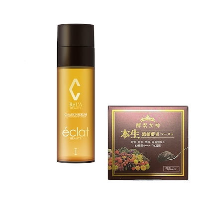 お得セット酵素女神本生濃縮酵素ペースト1箱＋リアボーテ　クレアスキンセラムE　ハイパフォーマンスモデル　40ｍｌ　美容液　正規品　クレアスキン セラム エキスパート Qoo10] Re LABEAUTE お得セット酵素女神本生濃縮酵素ペースト1