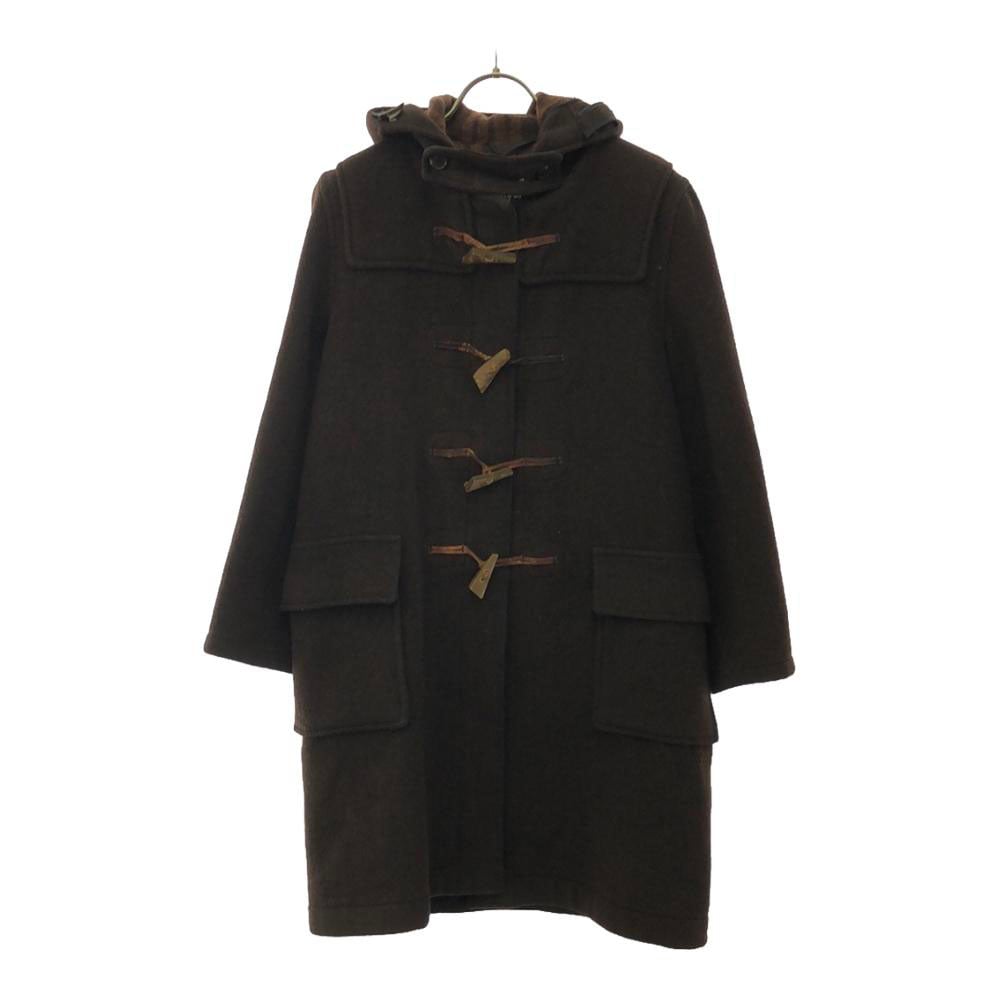 60s 70s イングランド製 ウールブレンド ヴィンテージ ダッフルコート 13 ブラウン キッズ