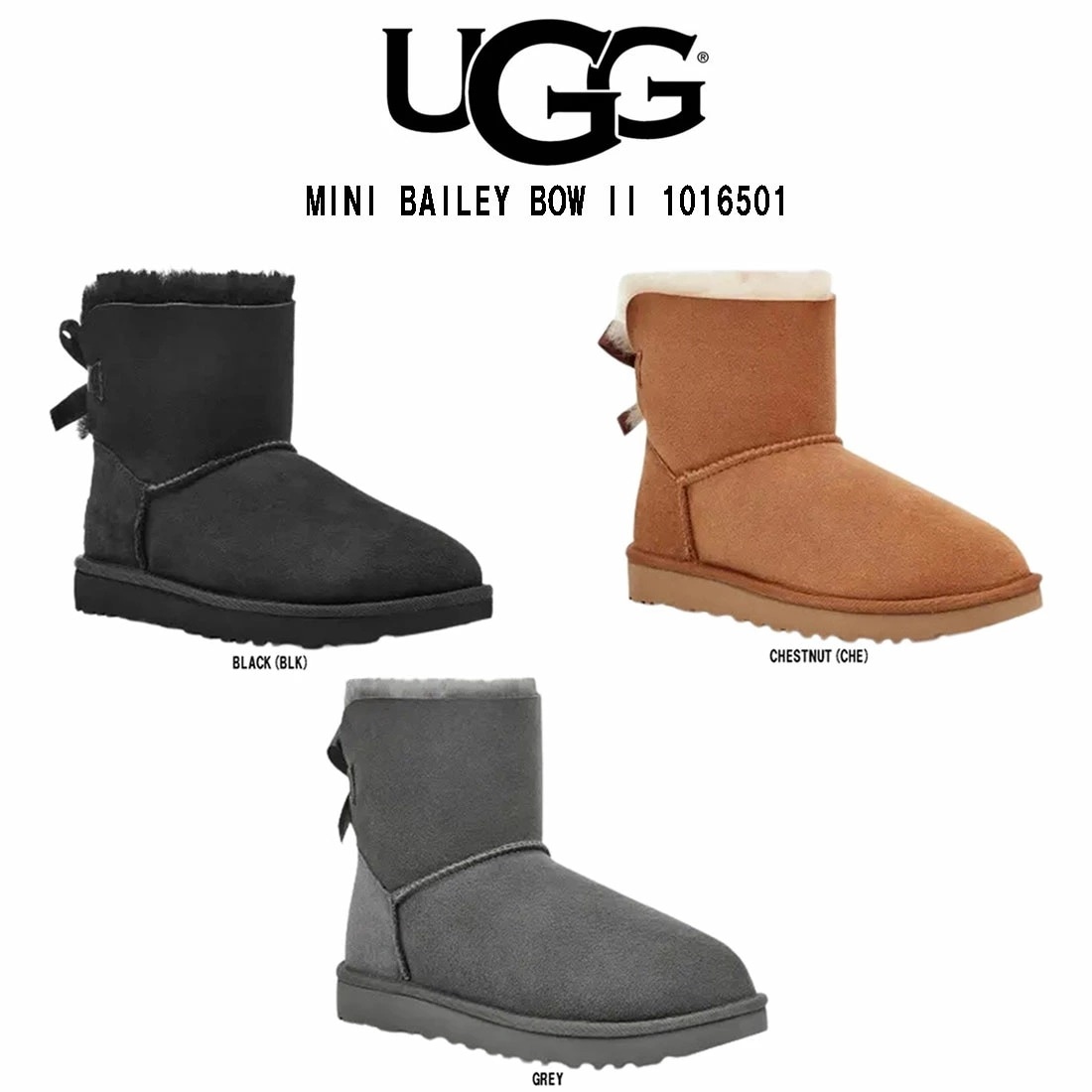UGG ブーツ ミニベイリーボウ 2 リボン レディース MINI BAILEY BOW II 1016501 20,250円