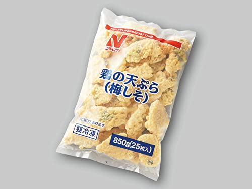 [冷凍]ニチレイ 鶏の天ぷら（梅しそ） 850g(25枚入) ×2袋