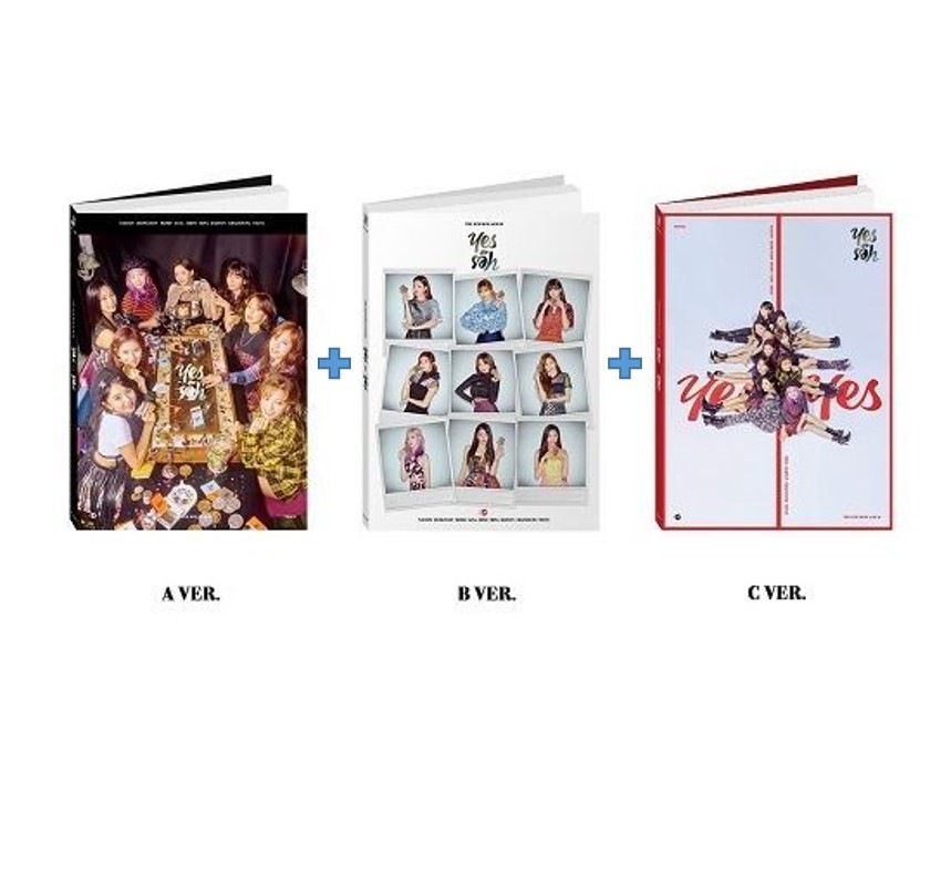 [ell25] [3種セット] TWICE yes or yes ミニ6集