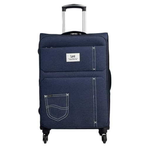 [リー] キャリーケース Sonic（ソニック） 横開き仕様 拡張型 24インチ 約3.2 約55～63L ダイヤル式TSA南京錠 撥水ポリエステル素材 軽量 大容量 多機能 内装生地（ペイズリー柄