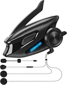 バイク インカム X6S バイク用インカム Mesh接続 アプリ不要 安定性向上 音楽ながら通話 6人同時通話 FMラジオ 音楽共有 デュアルチップ 7mm快適スピーカー 通信自動復帰 通信距離200