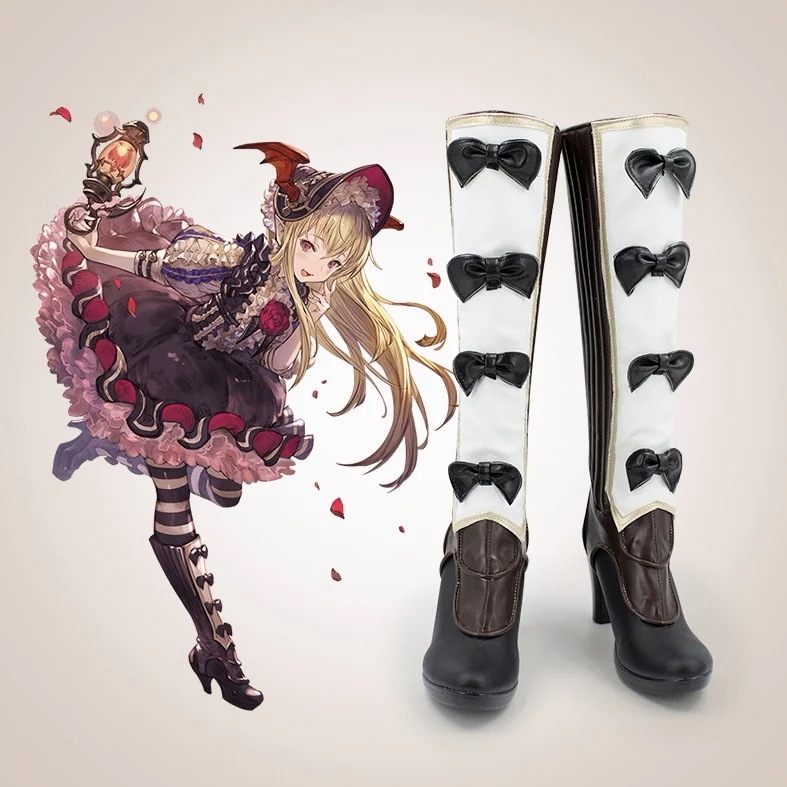 ヴァンピィ グランブルーファンタジー コスプレ靴 ブーツ