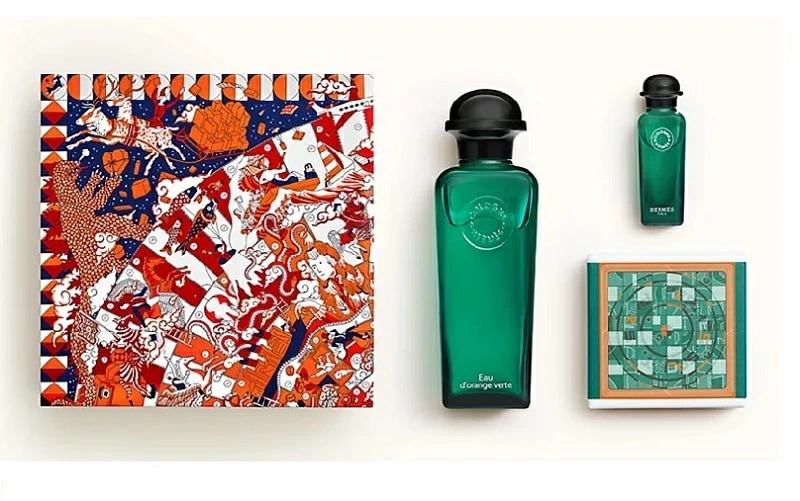 オードランジュ ヴェルト オーデコロン セット専用袋付き