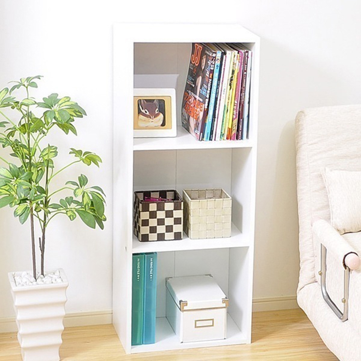 カラーボックスシリーズkara-bacoA43段A4サイズ 3個セットカラーボックス/3段3個セット