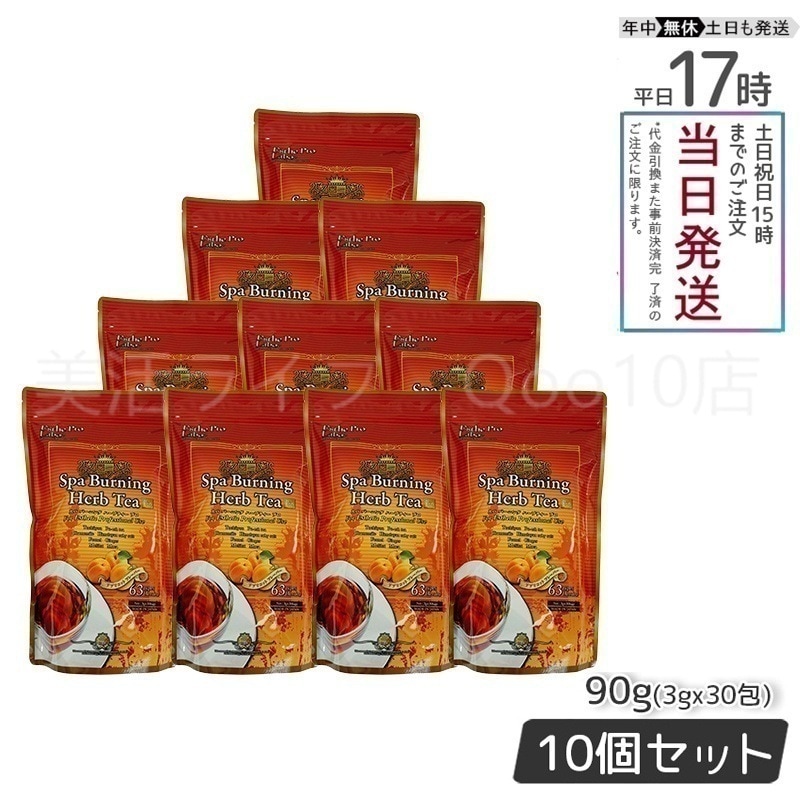 【10個セット】 エステプロラボ スパ バーニング ハーブティー プロ 3g30 代謝系 健康茶 Esthe Pro Labo