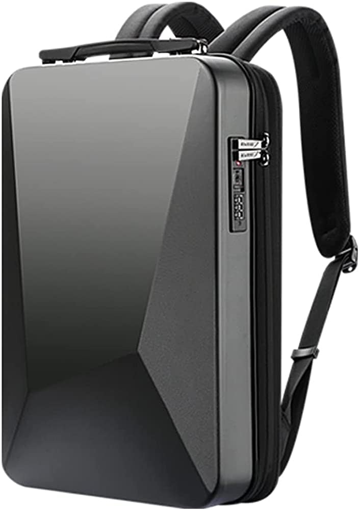 限定セールビジネスリュック 15.6インチパソコン対応 ハードシェルメンズ 盗難防止 防水 180開口 大容量 リュックサック ブラック