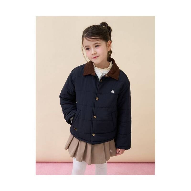 ビーンポールキッズ BEANPOLE KIDS クラシックジャケット ジャケット型ジャンパー ネイビー (BI6138U02R) BI6138U02R 344362