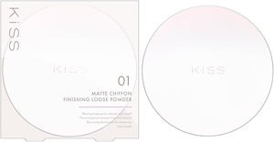 kiss キス KiSS マットシフォン フィニッシングルースパウダー01 ライト 14g セミマット テカリを抑えてメイク持ちアップ