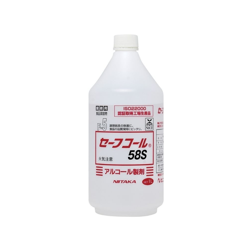 ニイタカ　セーフコール58S　スプレーガンなし　1L×12本入【取り寄せ商品・即納不可・代引き不可・返品不可】