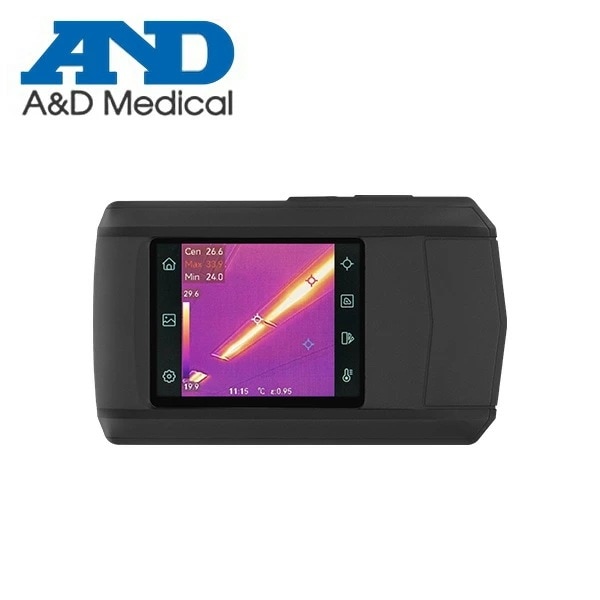 コンパクトサーマルカメラ アプリ連携 AD-5637 ブラック