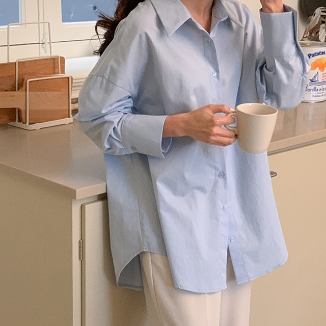 オーバーシルエット シャツ