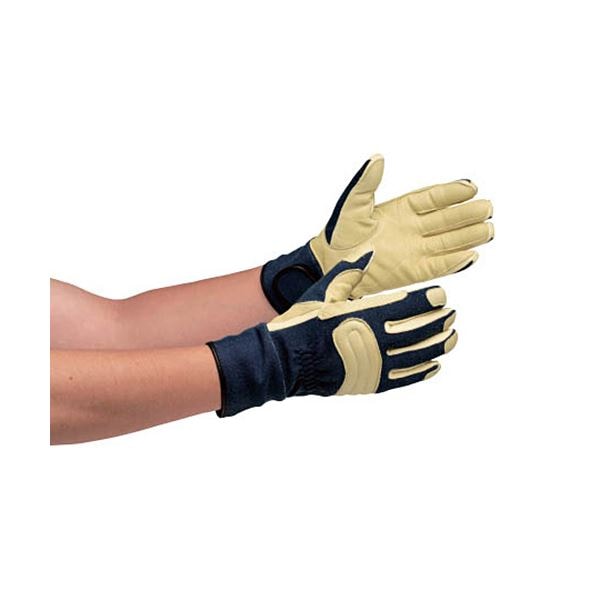 ミドリ安全消防/レンジャー用 防火手袋（豚革補強タイプ） L MK-FM-2-NV-L 1双 20,032円