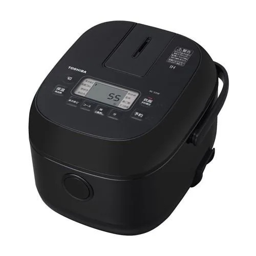 東芝 RC-5XW(K) IH炊飯器 3合炊き ブラック