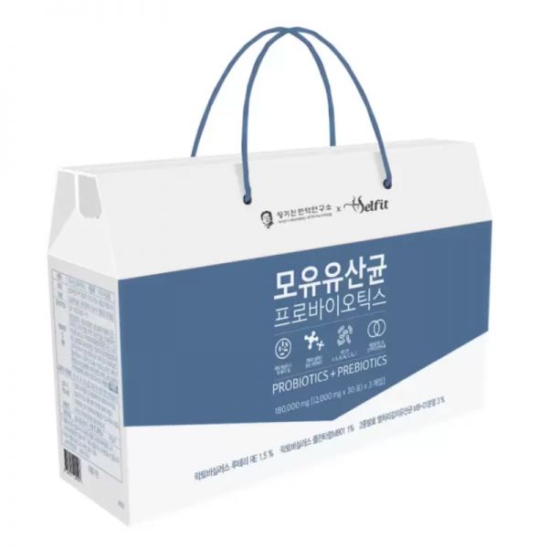 【30包x3箱】セルフィット 母乳由来 乳酸菌 プロバイオティクス 腸内ケア 韓国サプリ ギフトセット