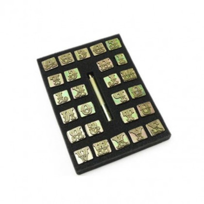 アルファベットアート刻印セット 26本 PI8145-00