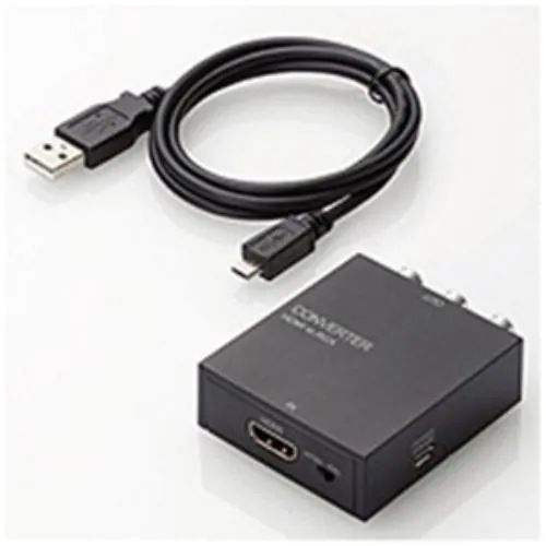 エレコム AD-HDCV02 ダウンスキャンコンバーター (映像変換コンバーター／HDMI‐RCA／HDMI1.4) 4,920円