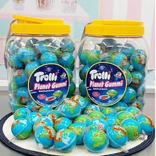 トローリTrolli地球グミ×10袋 モッパン咀嚼音ASMR韓国お菓子 楽天市場】【10個セット】即納！トローリ Trolli 18g 地球グミ