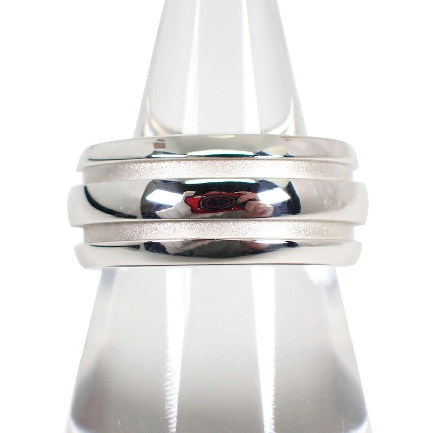 【中古】TIFFANY/ティファニー 925 ダブルライン リング 12.5号[g380-38