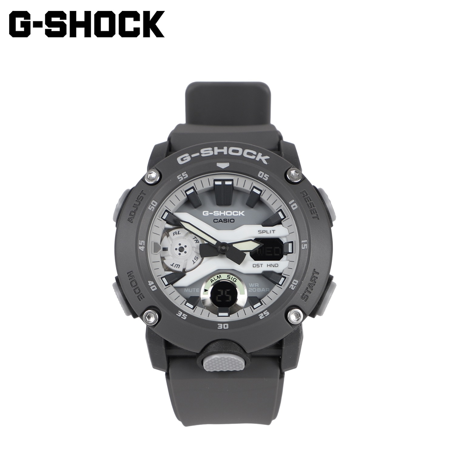 G-SHOCK 腕時計 GA-2000HD-8AJF GA-2000 SERIES 防水 メンズ レディース グレー
