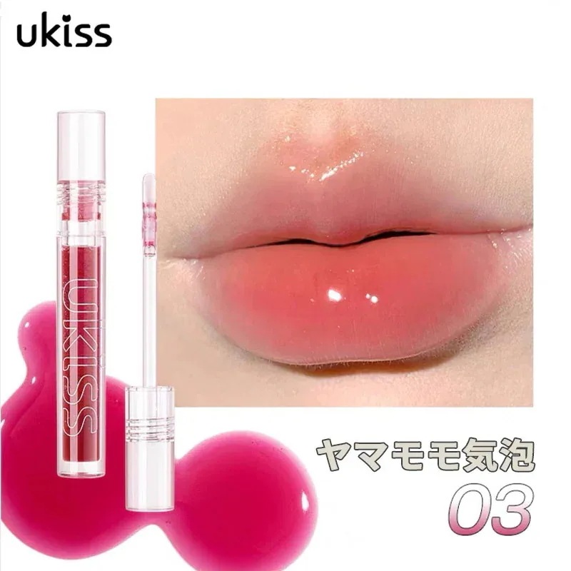 Qoo10] ユーキス 4色 水光感 リップオイル 軽やかに 唇 : ポイントメイク