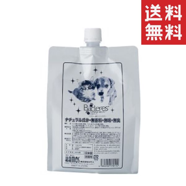 【3個セット】カモス ペット用消臭除菌水 バクテレス 1L(1000ml) 大容量 業務用 詰替