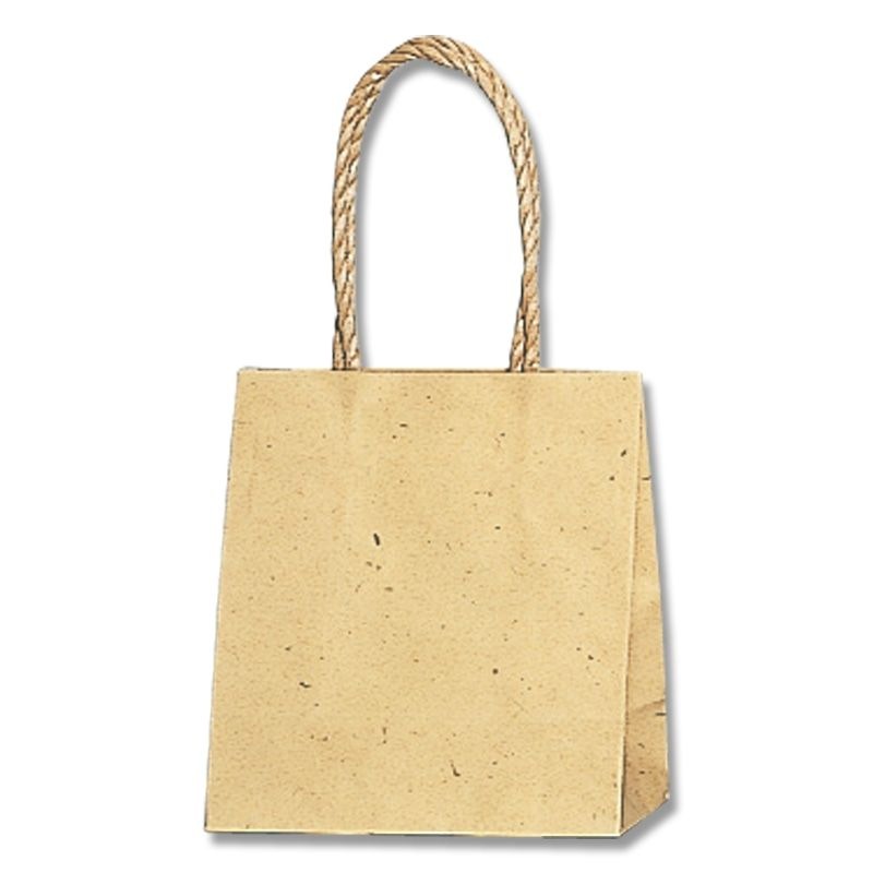 （まとめ買い）シモジマ HEIKO 手提げ紙袋 スムースバッグ 15-08 ナチュラル 25枚 幅150xマチ80x高165mm 003138002 [x3セット]