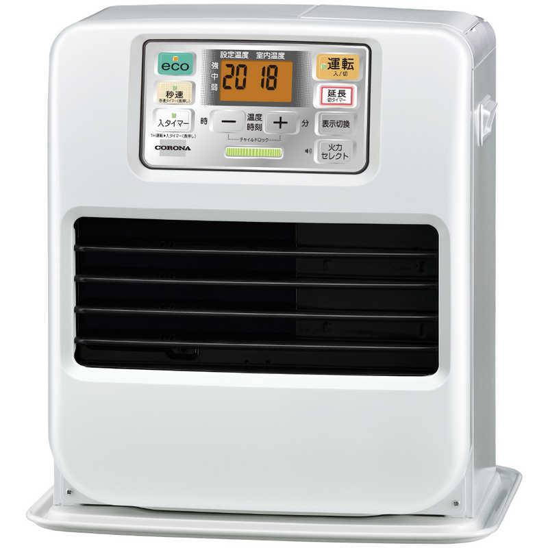 石油ファンヒーター 灯油 コロナ 木造9畳 最大12畳 リモコン付き 大型液晶 エコ機能 SRシリーズ FH-SR3325Y-W パールホワイト 20,139円