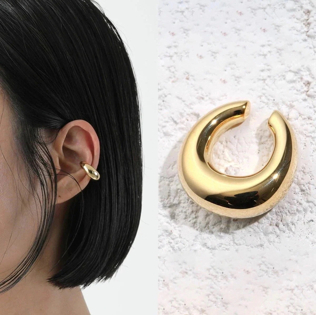 TOMWOOD トムウッド イヤーカフ Bao Ear Cuff Small Gold 101297 レディース イヤカフ silver925 18K アクセサ】